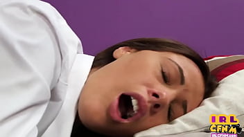 Cute Amateur Babe Pussyfucked After Bj And Hj On The Couch