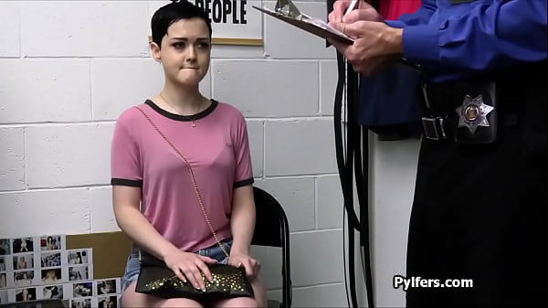 Suspicious Short Raven Haired Babe Fucked At Office