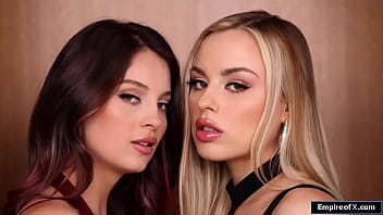 Busty Lesbian Couple Having Shower Sex