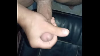 Ouss Young Arab Horny I Jerk Off All Over The Chair With My Big Cum