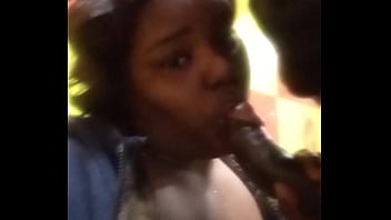 Chocolate Bunny Gets A Load Of Cum Shot On Her Chest