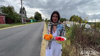 Fucked A Village Girl In Her Garden While Her Husband Was Not At Home