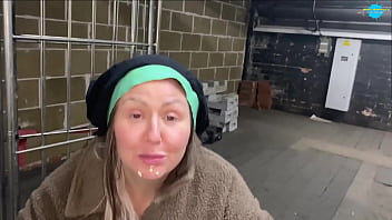 Street Girl Dancing Naked