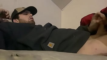 Stroking My Cock Until Almost Cumming