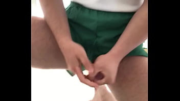 あっきのローションぐちゅぐちゅ体育着オナニー