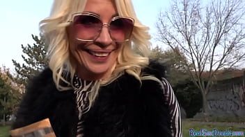 Picked Up Busty Milf Fucked For Money After Casting