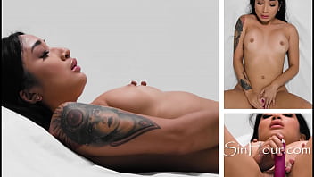 Asian Pornstar Masturbates On Camera _ Talks About Her First Time