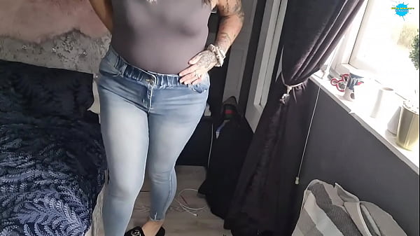 Mom Filming Herself Getting Dressed