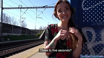 Tricked Slut Fucked Outdoor By Agent In Doggystyle In Pov