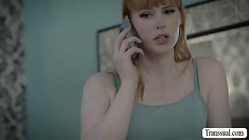 Redhead Ts Cheater Gets Analed By New Guy