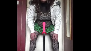 Bisexual Crossdresser Wants To Be Filmed While Getting His Anal Pussy Fucked By A Real Cock Instead Of This Dildo Machine Fucking Him Part 8