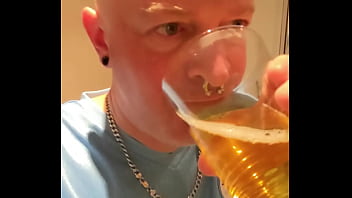Northsuba Drinking His Early Morning Piss