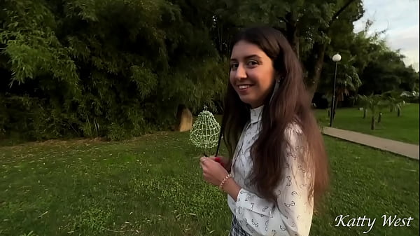 Quick Sex In A Public Park After College