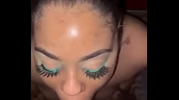 Ebony Thot Sucking Cock - suck, deepthroat, ebony, bbc, thot - Video 1101167