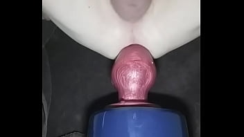 My Ass Taking This Huge 15_ Butt Plug.