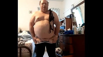 Stripping 5 - Cock-bra-balls-self