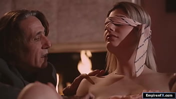 Old Man Fingers And Fucks Petite Blonde