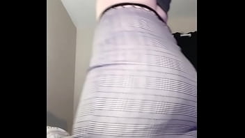 Sexy Fat Ass Dancing In Fishnets