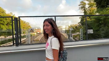 I Couldn_t Wait Any Longer And Fucked Her Right In Public At The Train Station