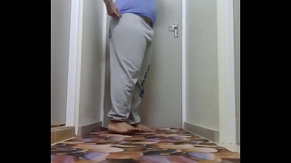 Vaibhav Jerks Off _ Cums In The Hallway Whilst Facing Backwards