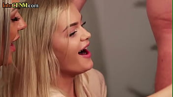Cfnm Femdoms Sucking And Jerking Guy Cock In Group Till Cum
