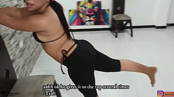 Rica Follada Con Mi Hermanastra, Me Corro En Sus Grandes Nalgas