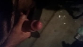 Jerking Off My Big Dick In The Garage And Shot A Huge Cum Load!