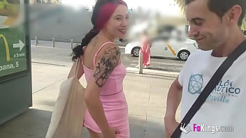 Inna Black Vs. Seville: Teenage Redhead Wants To Have Sex All Around Town!