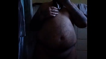 Vaibhav Jerks Off _ Cums In The Bathroom Featuring His Black _ White Cock Mesh Undies