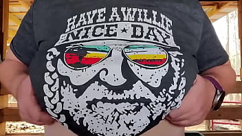 Look At My Huge Tits Dropping