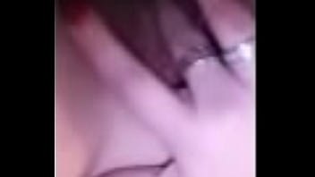 White Chick Finger Herself