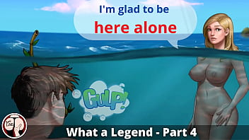 Wal4 - Horny Boys Spying Busty Blondy Underwater