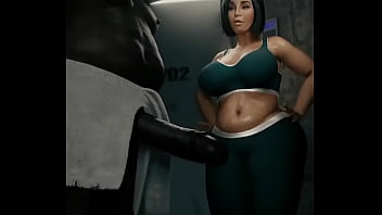 Morena Siendo Cogida Por Una Enorme Polla