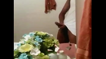 Beautiful Black Bbc Stroking Before Shower