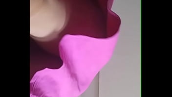 Upskirt Sainha Rosa Bucetuda