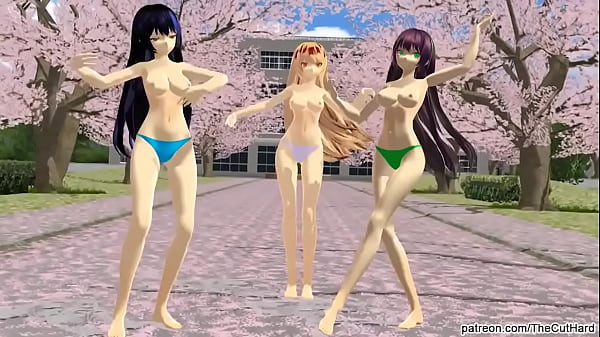 Tougen Renka - Three Girls Panty Strip