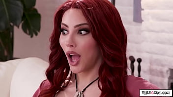 Ts Lena Moon And Bff Share A Latino Guy