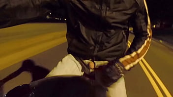 2 Nights Of Cycle Rides With My Cock Out