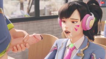 Sweet Dva From Overwatch Pounded By Big Dick
