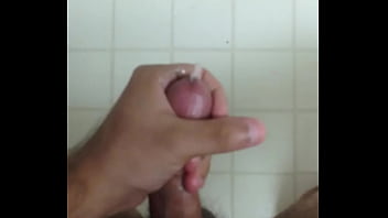 Jacking Off To Big Load