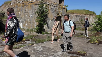 Nude Shooting At An Abandoned Military Base, Totleben Island. 4