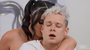 Ember Fiera Gets Pissed Of With Andrew _ As Soon As The Teacher Leaves The Room She Starts Fucking Him - Trans Angels