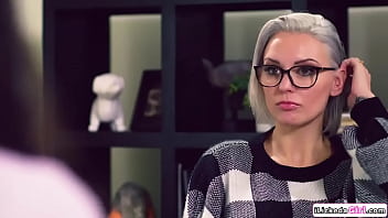 Big Tits Physician Having Lesbian Anal Threesome With Client