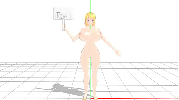 Verification Video - blonde, sexy, girl, naked, sign, mmd, verification-video - Video 869616
