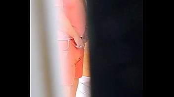 Older Man In Public Toilet