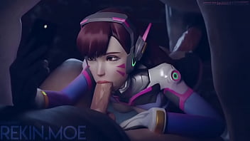 D.va (overwatch) By Rekin3d