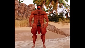 Naked Football Hunks At Private Beach