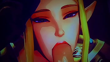 Two Princesses Take In The Mouth