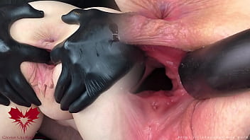 Open Cunt Close Up - Fucked In Open Hole With Dildo