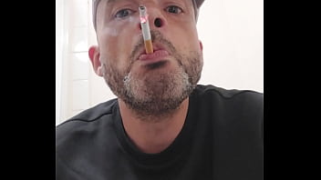 Luke Kharma Smoking On The Toilet